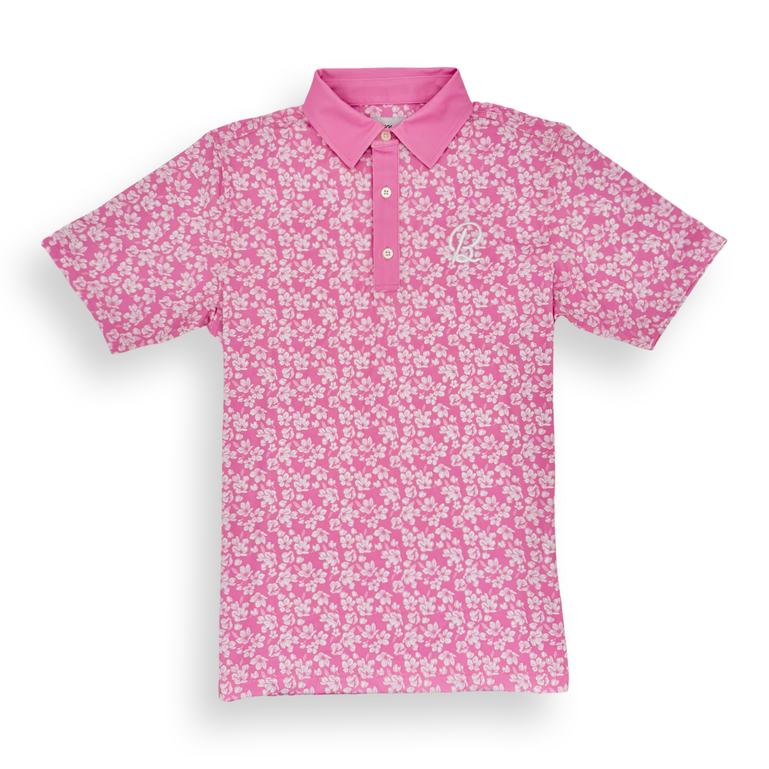 Classic Polo “Floral Pink”