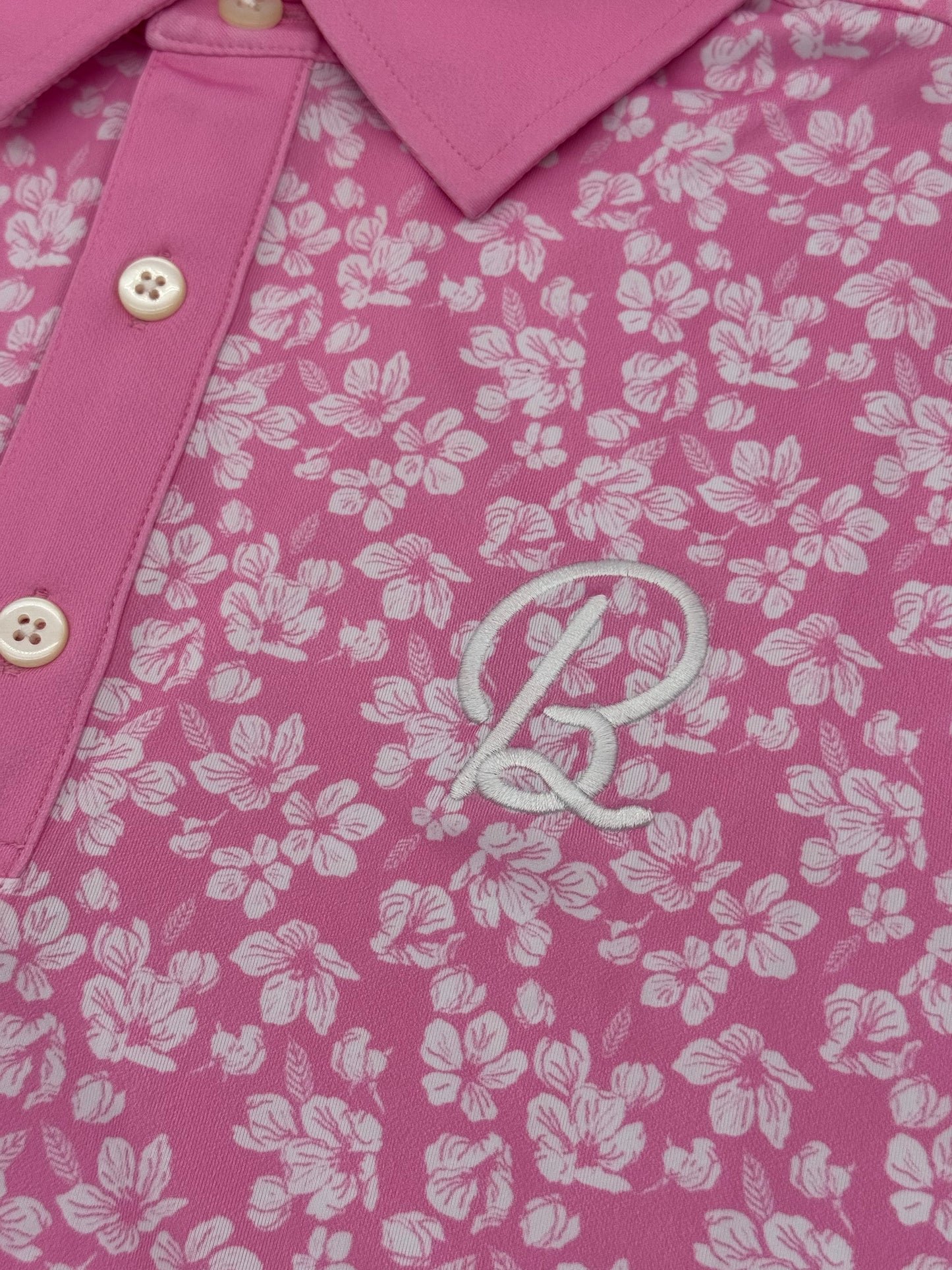 Classic Polo “Floral Pink”