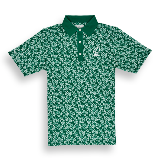 Classic Polo “Fairway Green” Floral