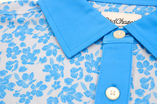 Classic Polo “Floral Blu”