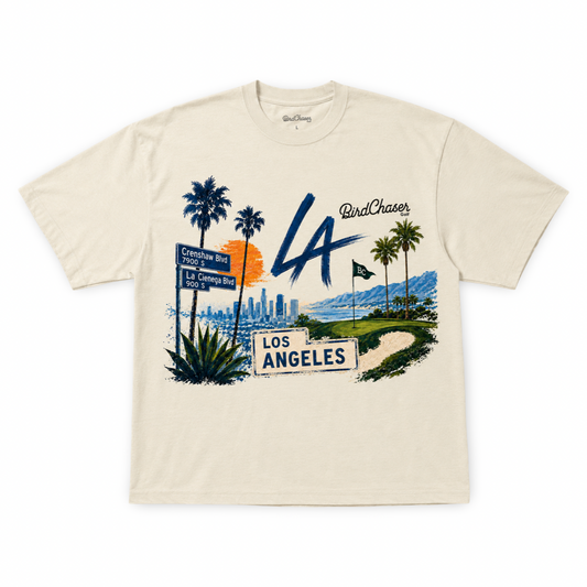 BirdChaser LA Lifestyle Box Cut Tee