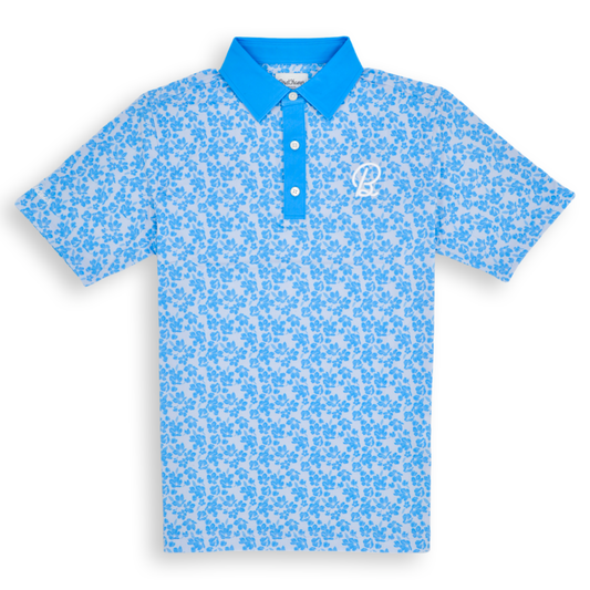 Classic Polo “Floral Blu”